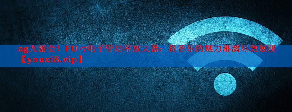 FU-7电子管功率放大器:将音乐的魅力淋漓尽致展现 FU-7电子管功率放大器:将音乐的魅力淋漓尽致展现